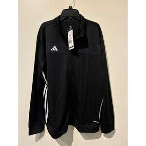 NWT Adidas Tiro 25 Essentials Training Soccer Jacket Black - Women's 2XL